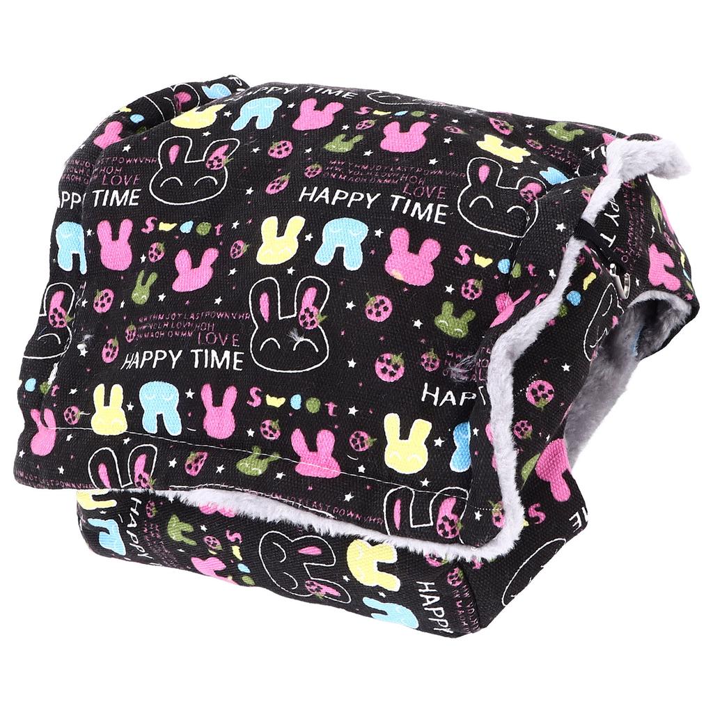 Vogelnesthängendes Design Weicher Plüsch Warm Sicher Tragbare Größe Platzsparend Einfache Reinigung Sittich