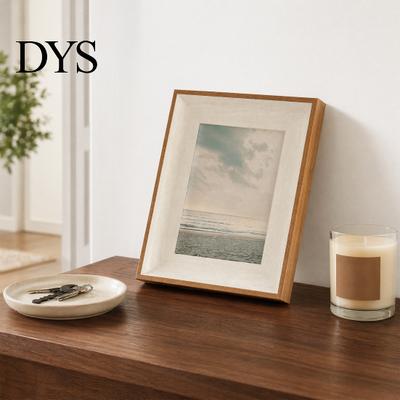 High-end Matte Coating Frame Vintage Picture Frame, Empty Photo for Wall Hanging & Mottled Time Effect Tabletop Display, Elegant Frames Wedding