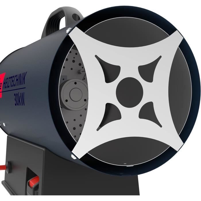 Souffleur de chauffage au gaz - Güde - GH 18-0 - 30 kW - Brûleur en acier inoxydable - Allumage piézoélectrique