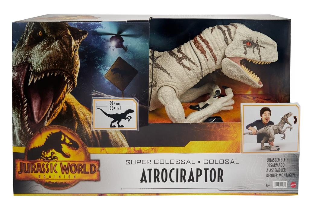 Mattel Jurassic World New Ruler Super Big! Atrociraptor [Total Length: Approx. 96cm] [Dinosaur Toy] [Ages 4 and Up] HFR09
