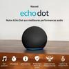 Enceinte Connectée - Amazon - Echo Dot (5e Génération) - Anthracite - Son Clair - Fonction Mains Libres