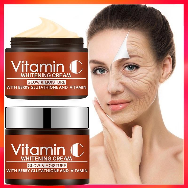 Beautycome Cream Whit C Face Cream Vitamin C Cream Vitamin C Whitening Cream Facial Cream To Remove Freckles, Remove Dark Spots, Brighten Skin.