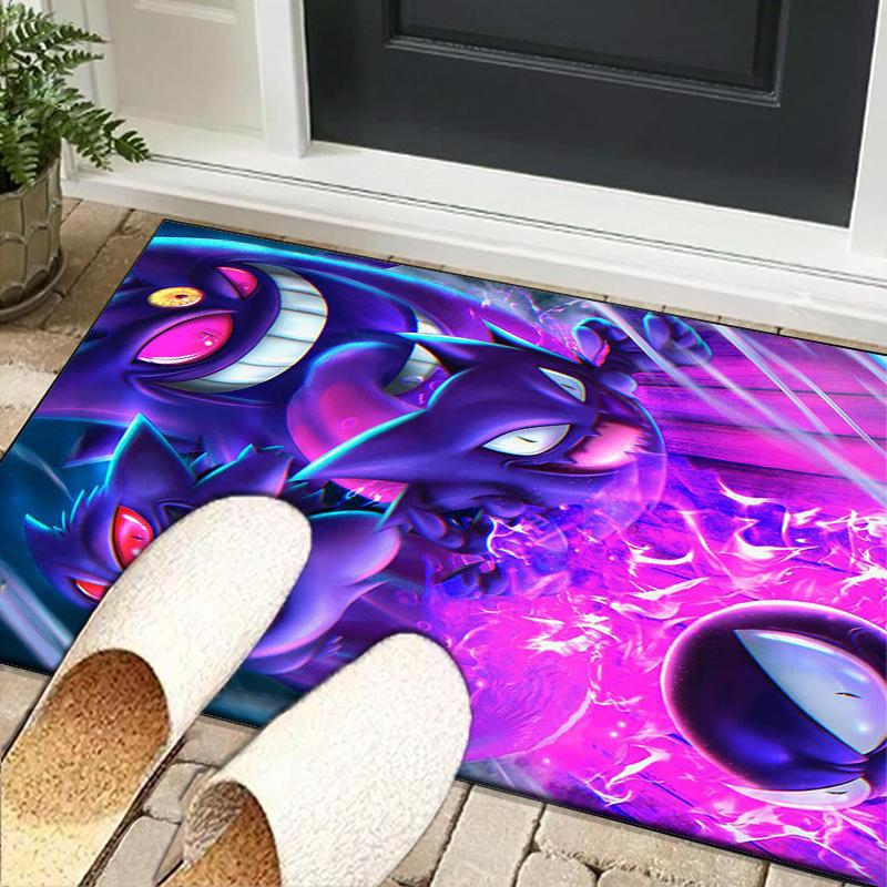 Gen-gar Neon Adventure Office Rug Chair Mat, Game Carpet, Suitable for Front Door, Bedroom, Living Room, Desk, Holiday Gift