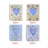 3 Inch Korean Idols Photocard Holder Book Binder, Hollow Sleeves for Photo