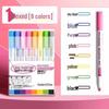 Back-to-School Essentials: Layered Double-Headed Highlighter for Students - Colorful Journal Marker