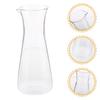 Beverages Dispenser Transparent Carafe Red Decanter Small Acrylic Party For Serving