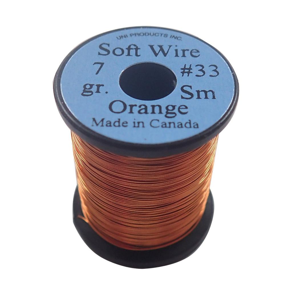 TIEMCO UNI Soft Wire S Orange