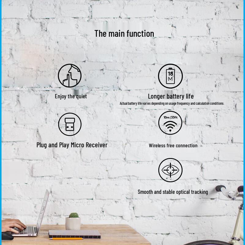 Logitech B220 Silent Wireless Office Mouse