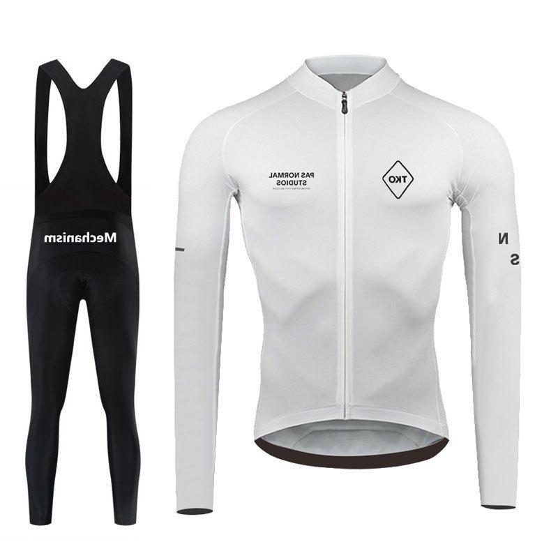 Cross-border PAS Long-sleeved Cycling Suit Spring and Autumn Quick-drying Breathable Road Bike Suit Mountain Bike Suit Men's PNS