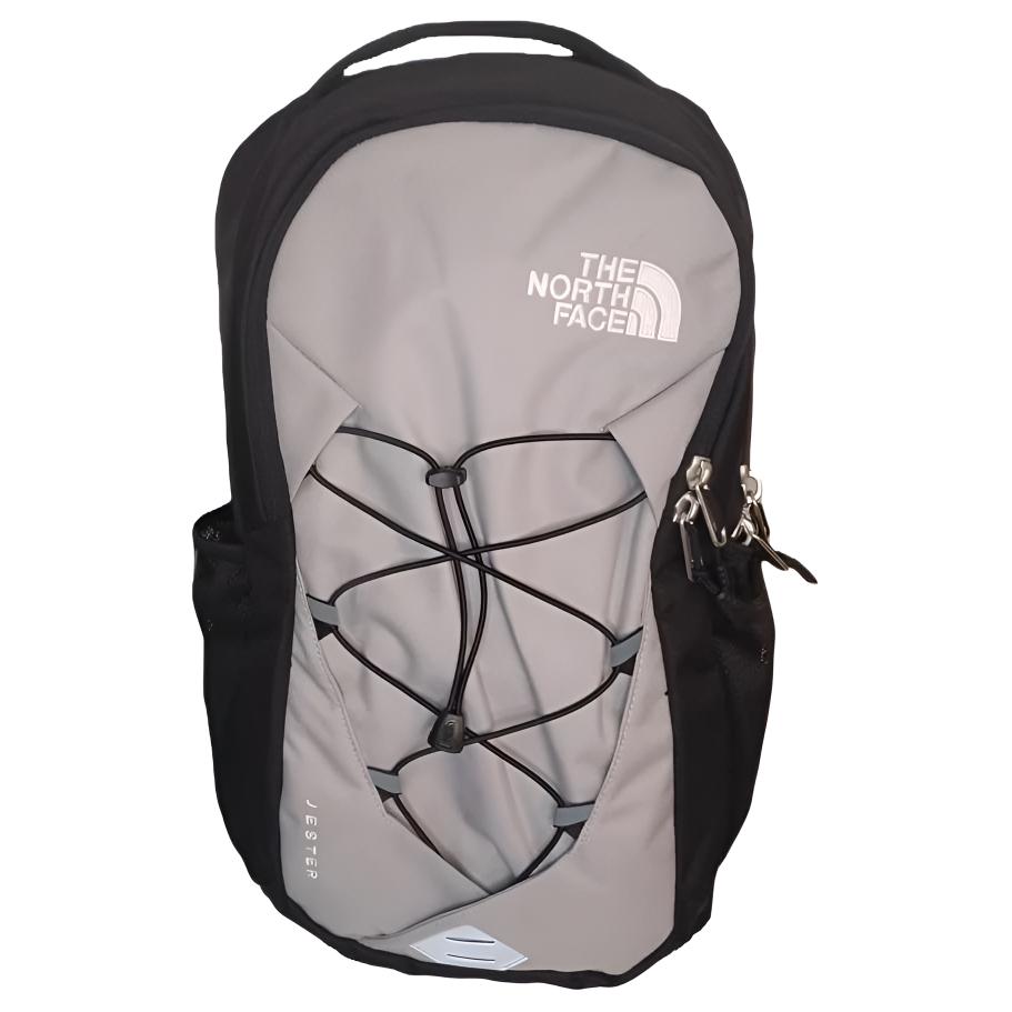 

The North Face Jester 26L Lightweight Simple Large Capacity Polyester Backpack Unisex Backpack Black Gray NFOA5IW3566 Black