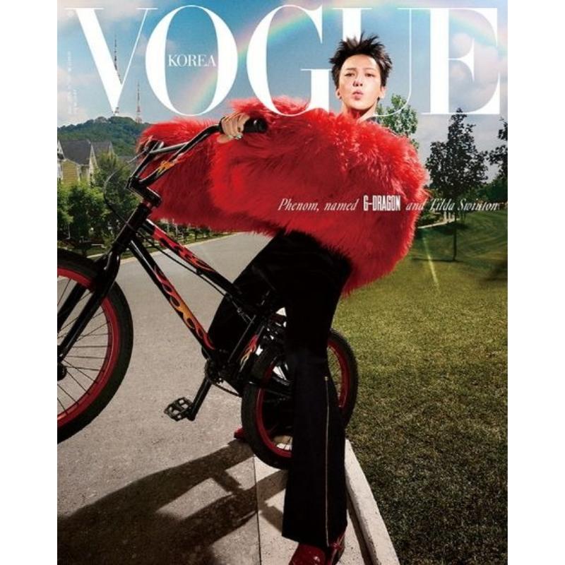 [PRE-ORDER] G-Dragon TILDA SWINTON VOGUE Korea June 2026 Magazine Cover Select