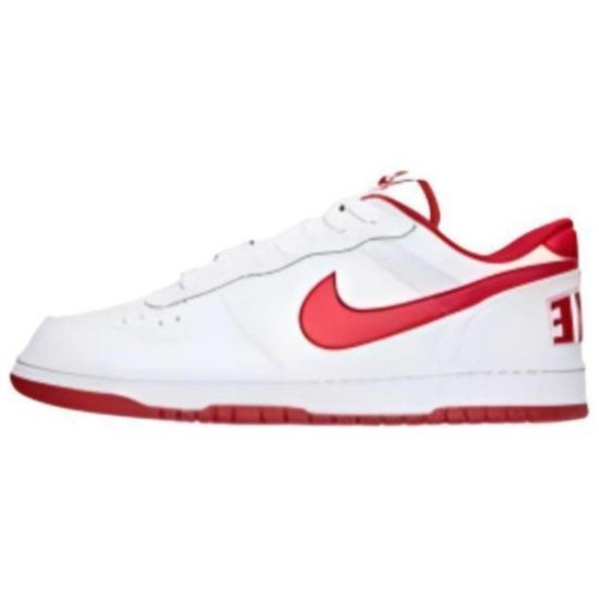

Big Nike Low White Gym Red - 355152-150 EU 42 білий