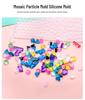 DIY Epoxy Silicone Mold for Creative Polka Dot Mosaic Coasters
