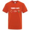 Men's Summer High Funny Printed T-Shirt Soft & Breathable Round Neck Short Sleeve Tee, Unisex Casual Wear