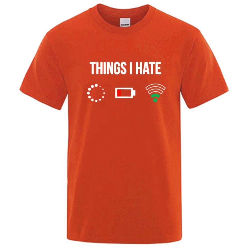 Men's Summer High Funny Printed T-Shirt Soft & Breathable Round Neck Short Sleeve Tee, Unisex Casual Wear