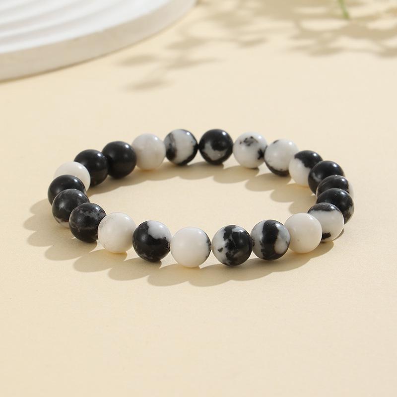 8mm Natural Stone Bracelet: Amethyst, Tiger's Eye, and Agate Jewelry