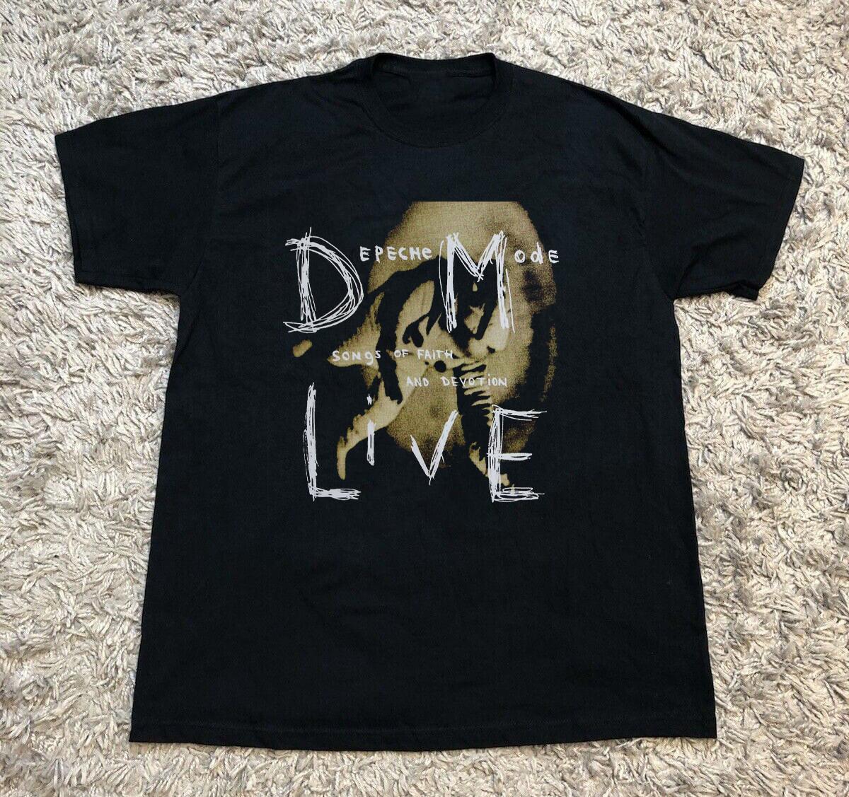 Depeche Mode - Songs Of Faith And Devotion Black Shirt HL885 S