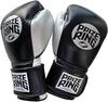 PRIZE RING Boxing Gloves 12oz "Professional SS" Black/Silver