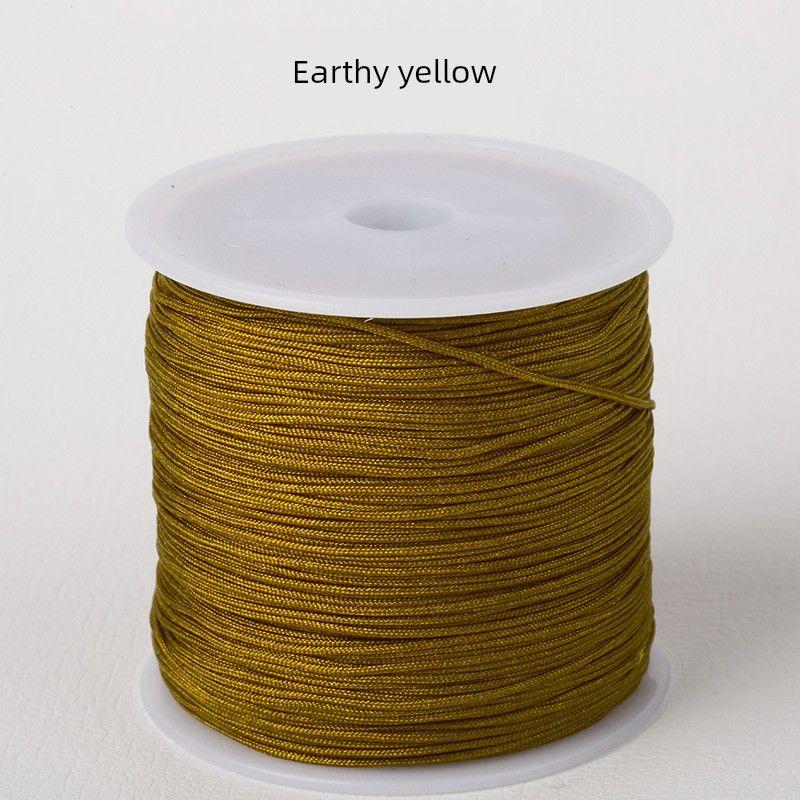 No. 72 Jade Thread 100 M Handmade Braided Rope Bracelet Red Rope Braid Rope Thread Carrying Strap String Jewelry Thread DIY Material