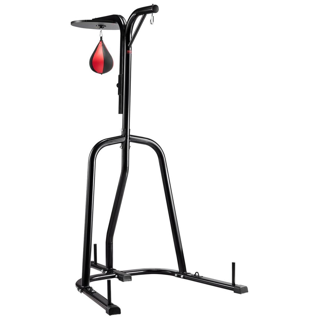 2 In 1 Heavy Duty Punching Bag Frame Boxing Punching Fitness Stand Steel