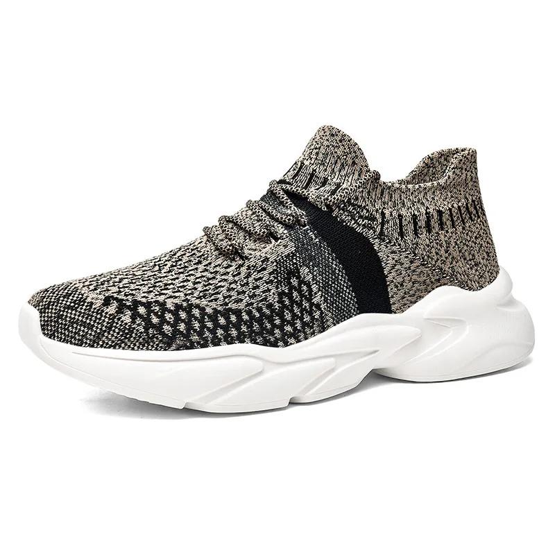 Fashion 2025 Men Shoes Comfortable Sneakers Breathable Running Shoes for Men Mesh Tenis Sport Shoes Waling Sneakers Sapato Masculino Bhi