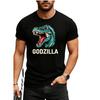 Godzilla T-Shirt – Retro Grafik-T-Shirt für Kaiju-Fans Godzilla Herren Damen Kinder