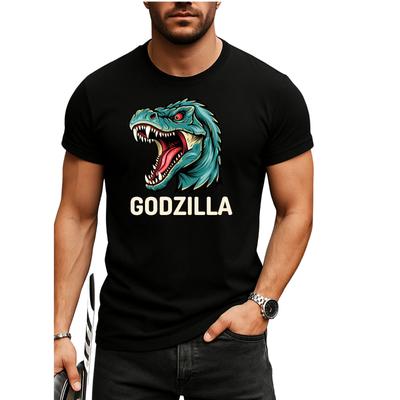 Godzilla T-Shirt – Retro Grafik-T-Shirt für Kaiju-Fans Godzilla Herren Damen Kinder