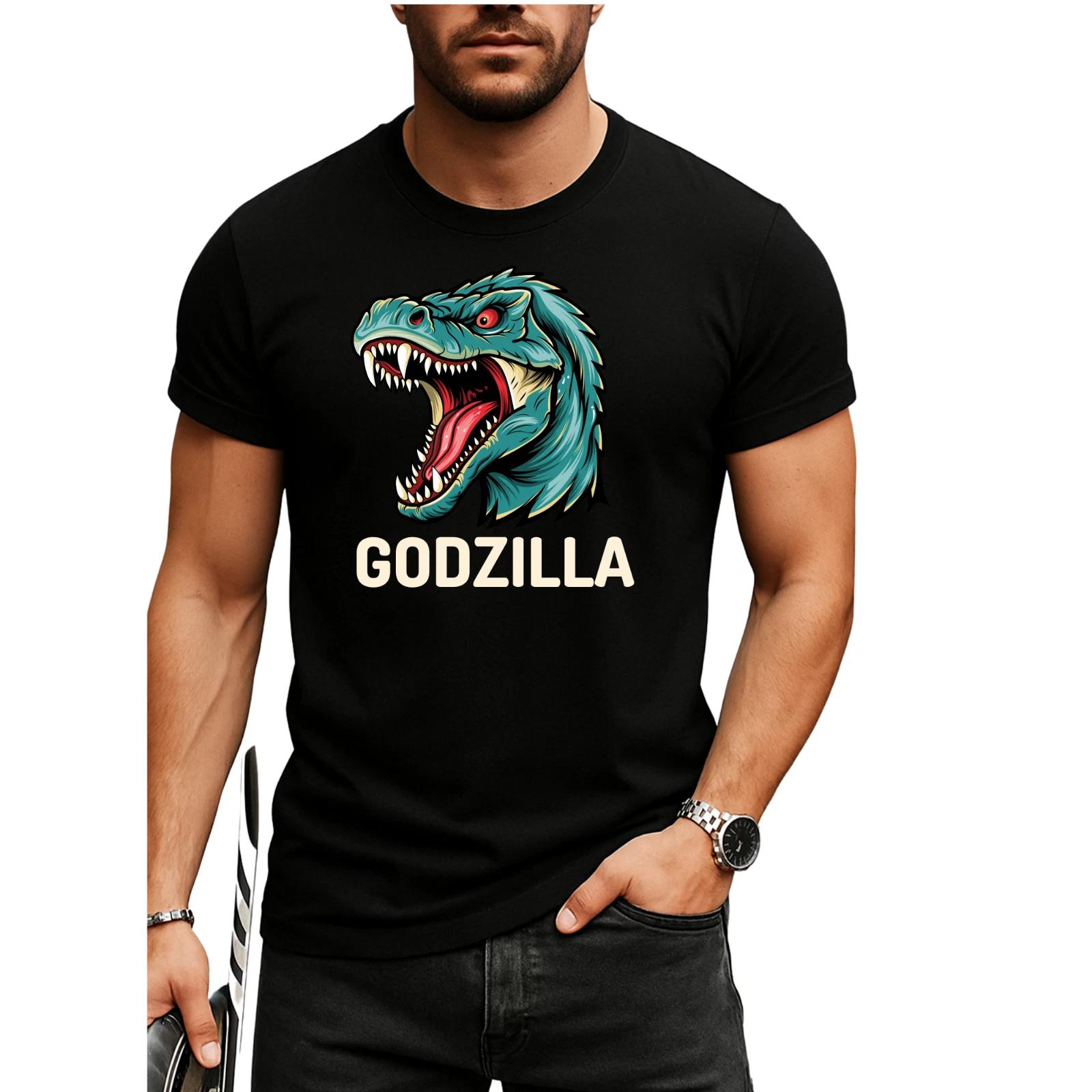 Godzilla T-Shirt – Retro Graphic Tee for Kaiju Fans Godzilla  Men Women Kids M