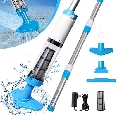 3 In 1 Spa Center Bathtub Sand Debris Handheld Pool Cleaner Cordless Rechargeable Pool Vacuum Cleaner