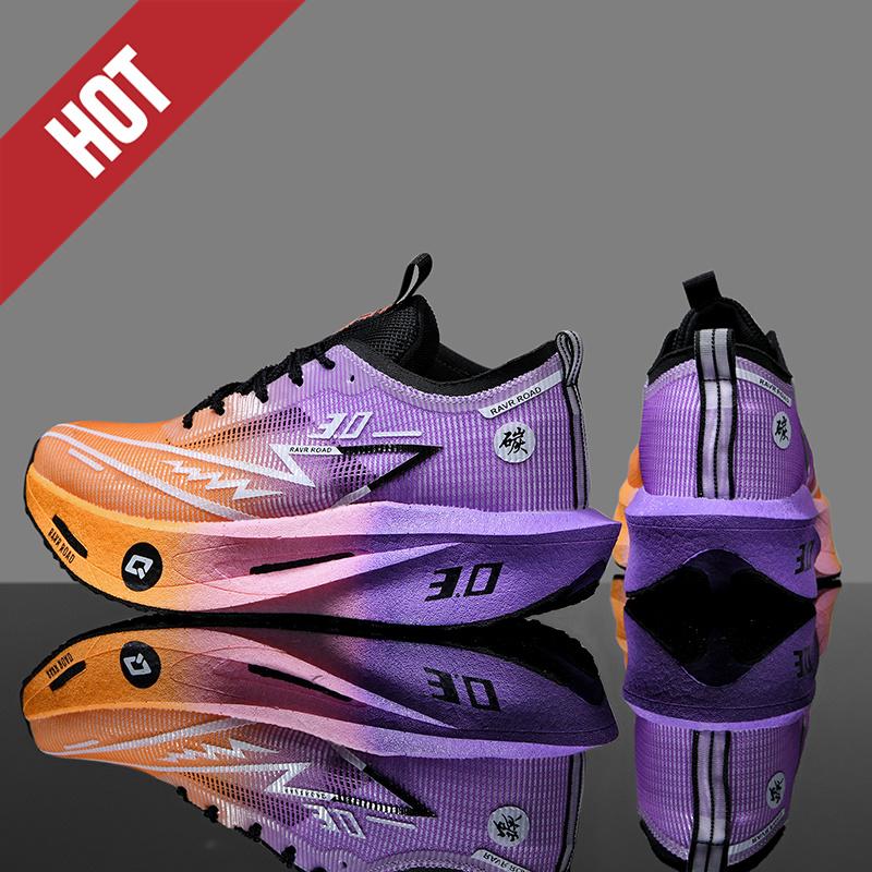 Running Shoes Men Sports Marathon Carbon Plate Breathable Lightweight Women Comfortable Athletic Leisure Sneakers Footwear
