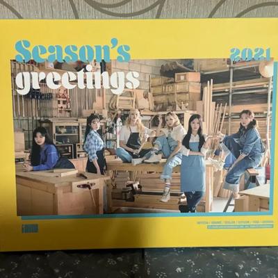 (female)I-DLE Released In 2021 Season's Greetings For Sale