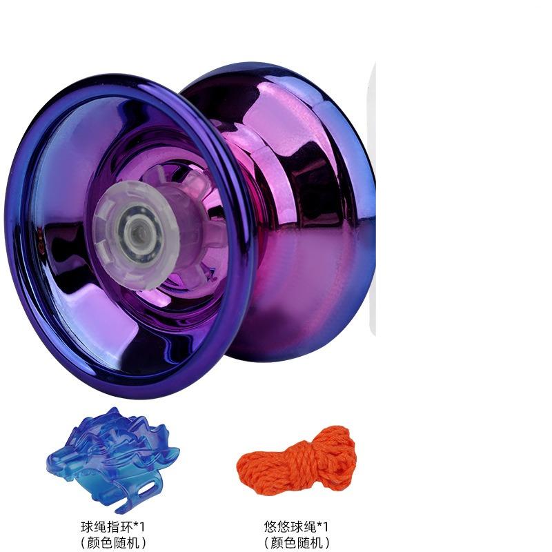 Professional Aluminum Alloy Yoyo Ball For Beginners Adults Kids Competitive Trick Yoyo With Bearing String Accessories Toy Gift