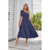 Women's Pleated Slip Sleeveless Dress Pleating Split Sleeveless Dress Women