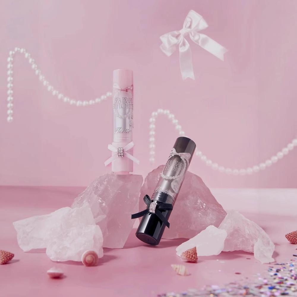 FLORTTE Glass Sea Solid Lip Gloss - Transparent Nude Watery Light Mirror Finish