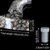 Holographic Nail Art Foils Wrap Feather Leaves Transfer Sticker Polish Decal