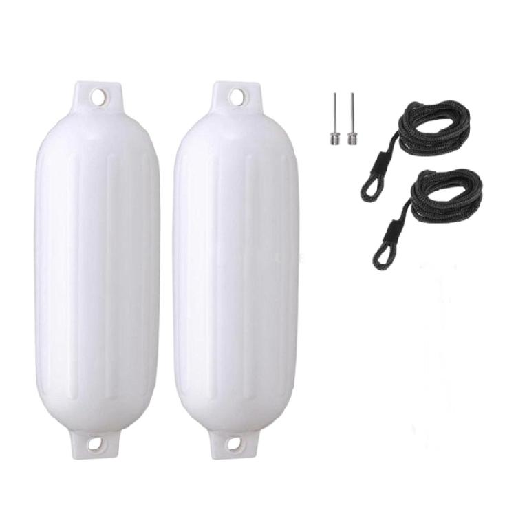 Marine Boat Fenders PVC Bumpers Inflatable Boat Bumpers Fishing Boat Fend for Docking Safety of Yachts & Pontoon Boats