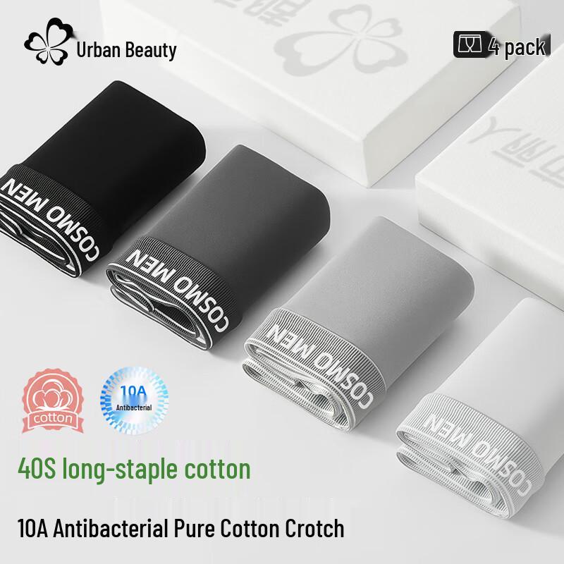 Urban Beauty Men's Antibacterial Boxer Briefs