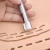 1pc 7 Size Leather Oblong Belt Hole Puncher Oval Hole Strap Watch Band Flat Punches Heavy Duty Hollow Punch Craft Tools