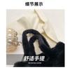 New Plush Bag Fashionable Portable Fluffy All-match Light Large-capacity Tote