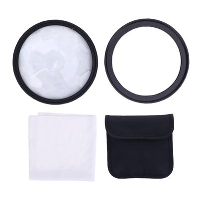58mm-es Kaleidoszkóp Szűrő Speciális Effektek Kameraszűrő 52MM-58MM Adaptergyűrűvel Kompatibilis