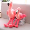 Flamingo Plush Toy Pillow Cushion For Kids Soft And Cuddly, Short Plush Fabric, Pink, 25cm/35cm/50cm