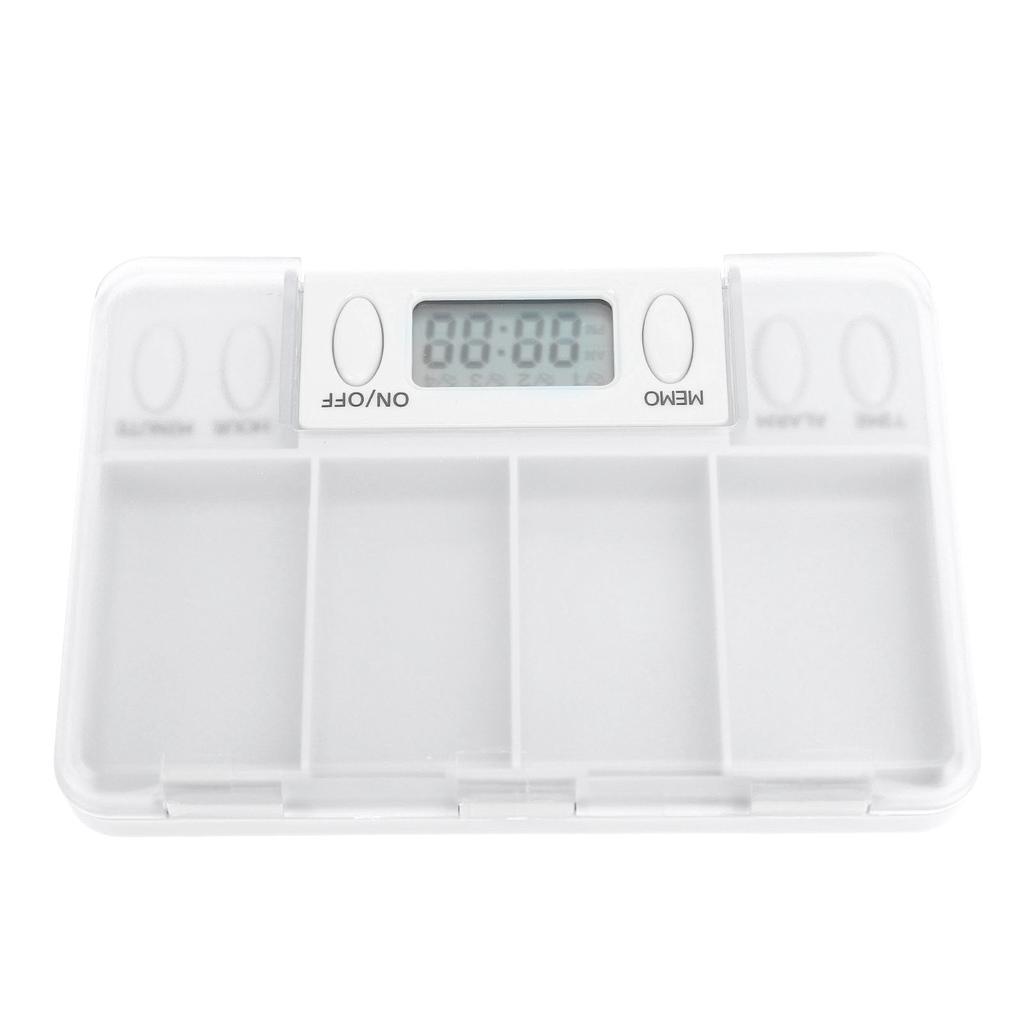 Portable Smart Medication Reminder Box Electronic Medicine Dispenser Digital Medicine Storage Case with Multiple