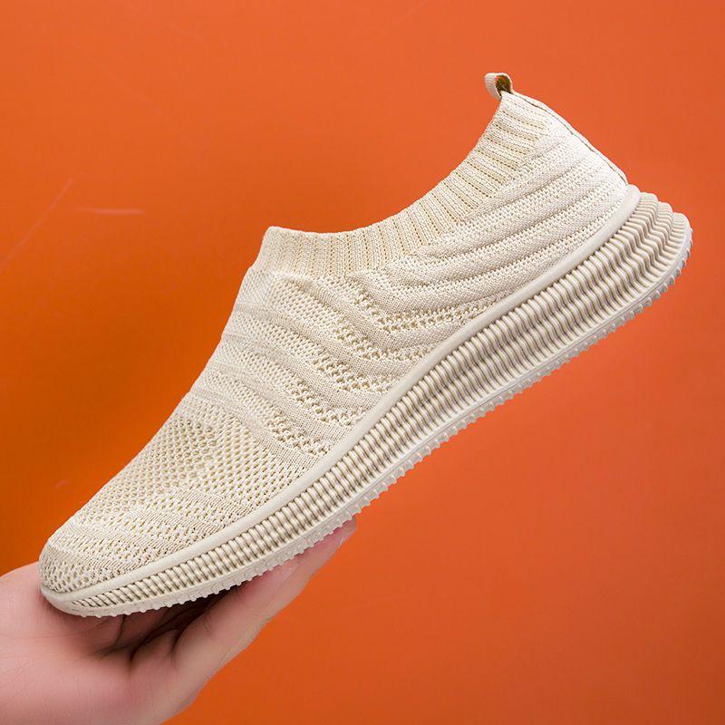 Spring and Summer Mesh Breathable Casual Shoes Men's Lightweight Wear-resistant Non-slip Running Shoes