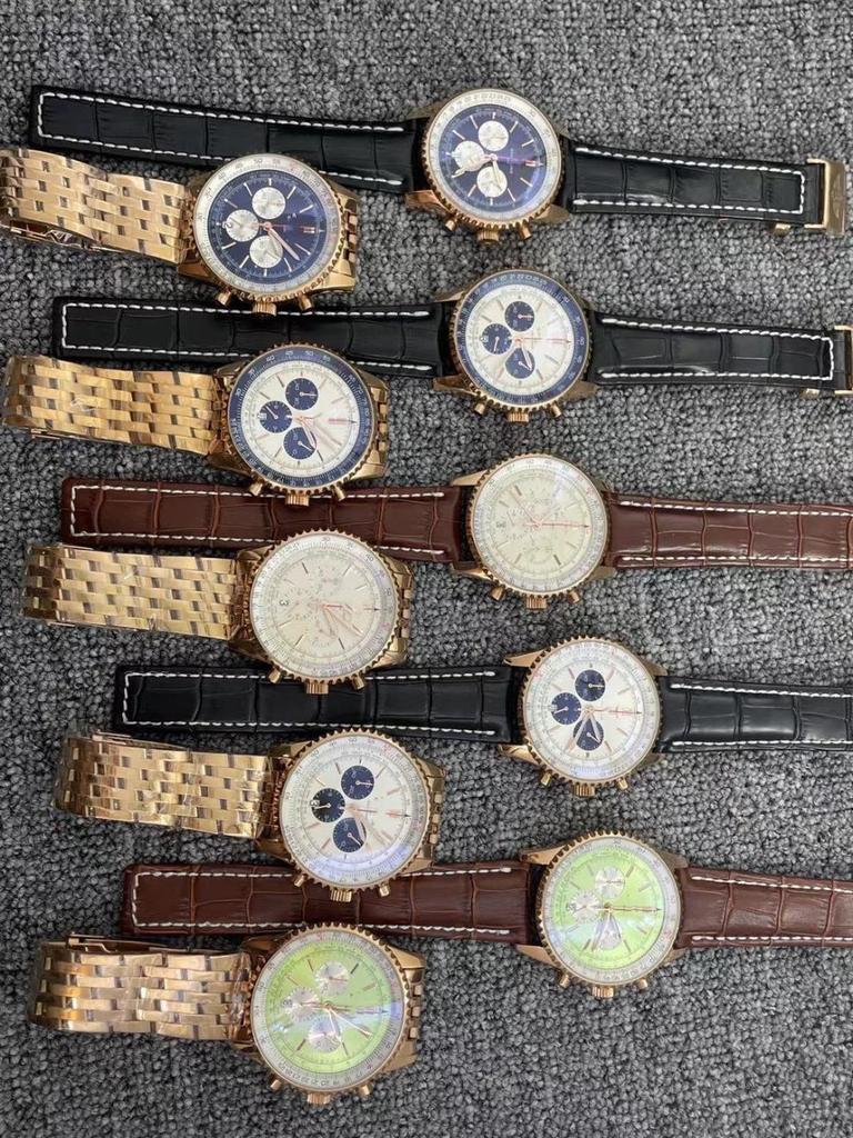 BNL Gear Letecké chronografy B01: Luxusní multifunkční pánské sportovní hodinky s quartzovým strojkem