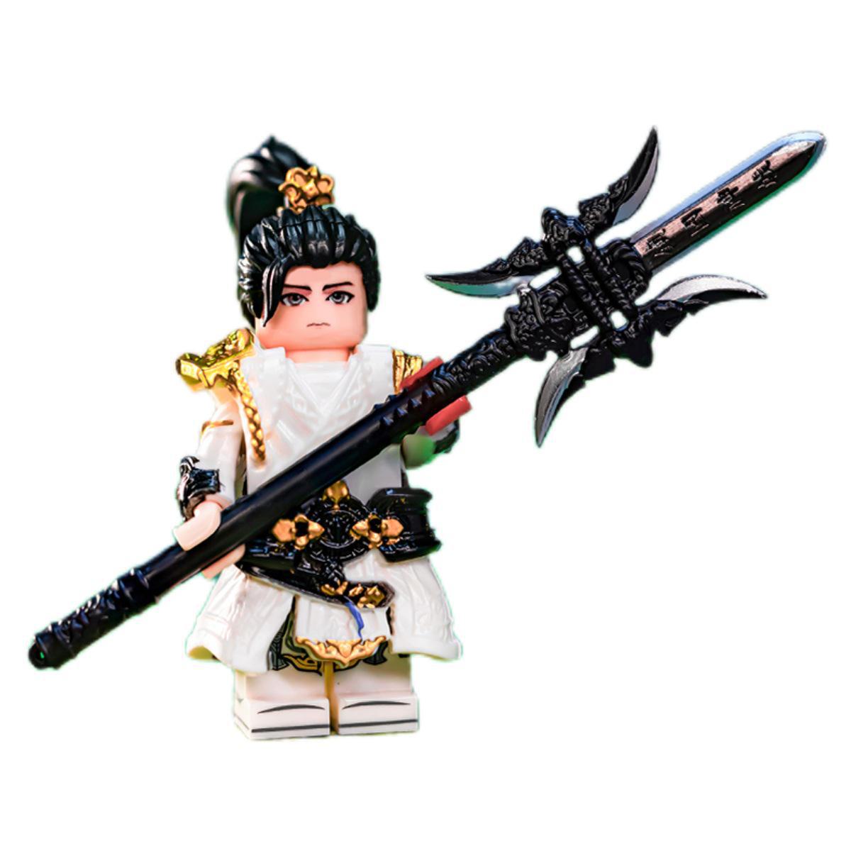 

«Железная пагода, старинные солдаты, минифигурки»: Строительные блоки для создания доспехов средневековых династий Юань и Цзинь, совместимые с Lego