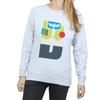 Disney Damen/Damen Alphabet B steht für Buzz Lightyear Sweatshirt