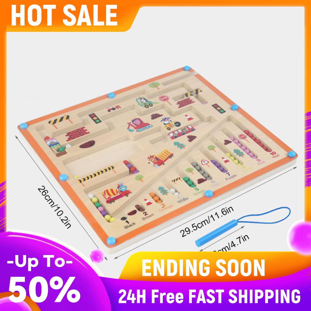 

Color Matching Board Multiple Difficulty Levels Traffic Style Montessori Activity Board Early Educational Toys for Kids Children China Mainland