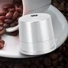 Kaffeefilter aus Edelstahl Gefüllte Kaffeemaschine Wiederverwendbare Kapselhülle Recycelter Filter