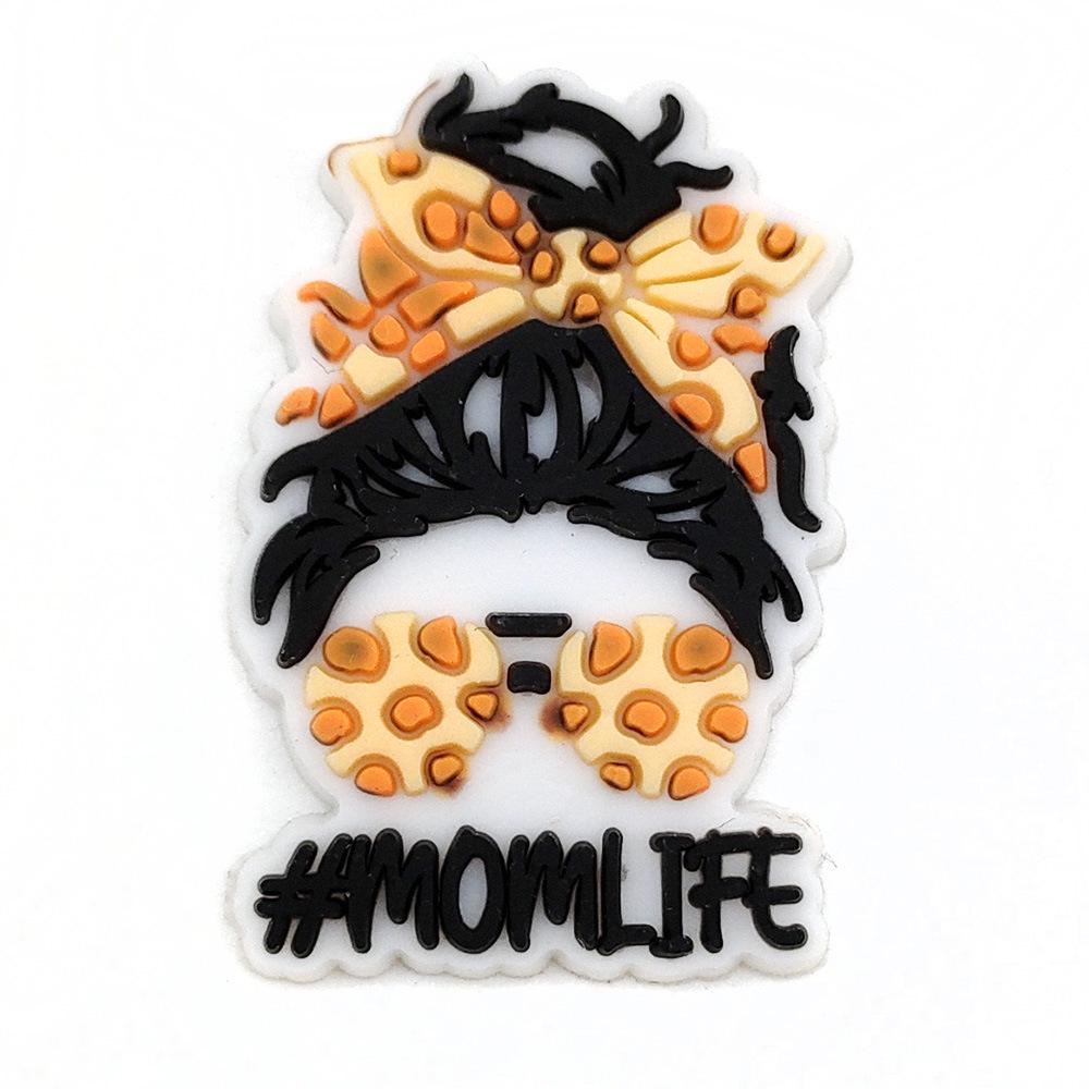 Přívěsky na dřeváky s leopardím vzorem: Osobnostní PVC Měkká Guma Zahradní Doplňky