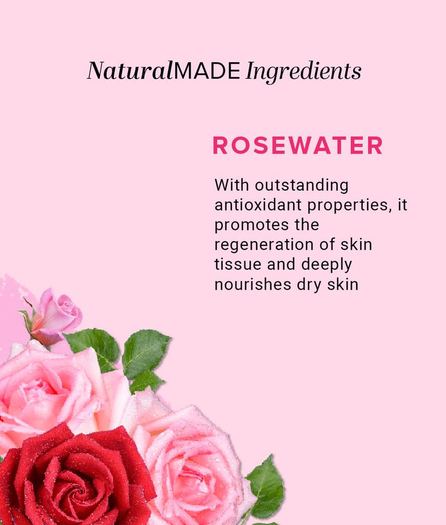 KHADI NATURAL Rosewater Soap Combo Pack Of 3 – 125gm Each